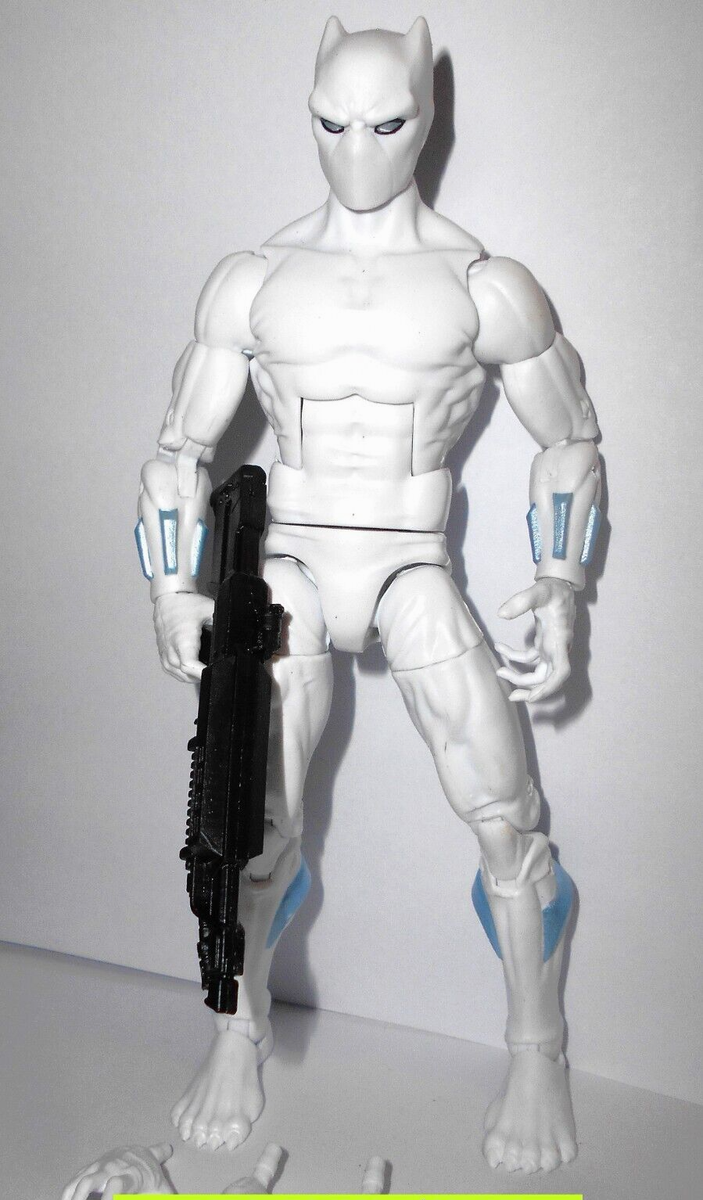 marvel legends BLACK PANTHER complete white suit Hatat Zeraze wakanda  forever | eBay