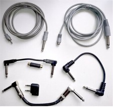 Misc. Audio Cables & Jumpers with 1/8" & 1/4" Plugs & Jacks