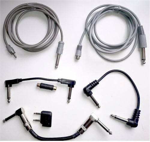 Misc. Audio Cables & Jumpers with 1/8" & 1/4" Plugs & Jacks