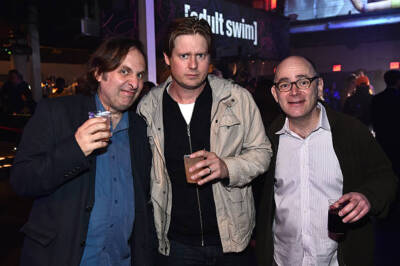 Gregg Turkington Tim Heidecker Todd Barry at the 2016 Adult Swim U - Old Photo