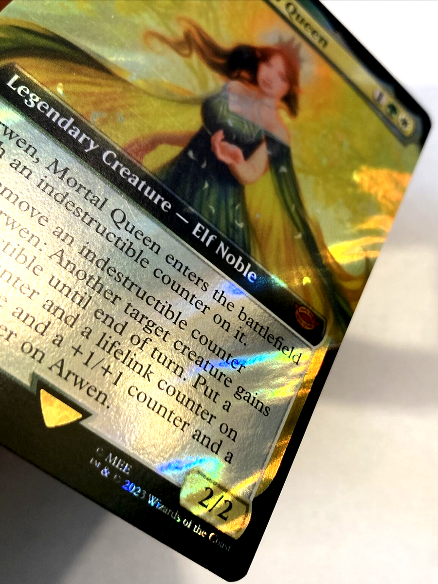 MTG Arwen, Mortal Queen EXTENDED ART SURGE FOIL 0778 NM | eBay
