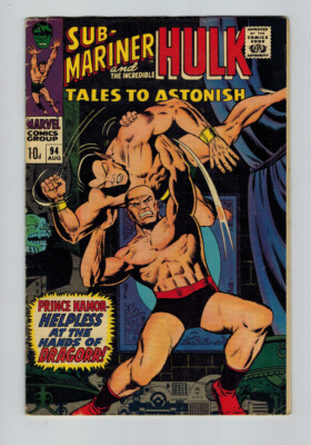 Tales to Astonish (1959) #  94 UK Price (5.0-VGF) (1889615) 1967