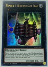 Yu-Gi-Oh! - NUMBER 1: NUMERON GATE EKAM - Ultra Rare - BLAR-EN022 - NM/M.