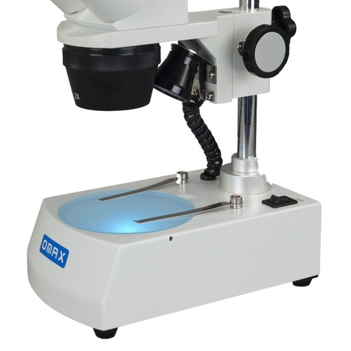 OMAX 20X-40X Dual LED Binocular Stereo Microscope+1.3MP Camera+Cleaning Pack - Picture 5 of 10