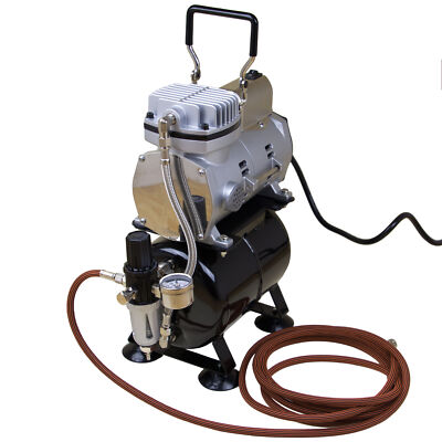 Kompressor Airbrush Sparmax TC-610H-n mit Tank Druckluft Kompressoren
