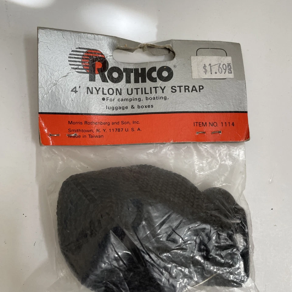 Rothco 4' 尼龙实用表带物品 # 1114 全新 带包装 — 第 4/4 张图片