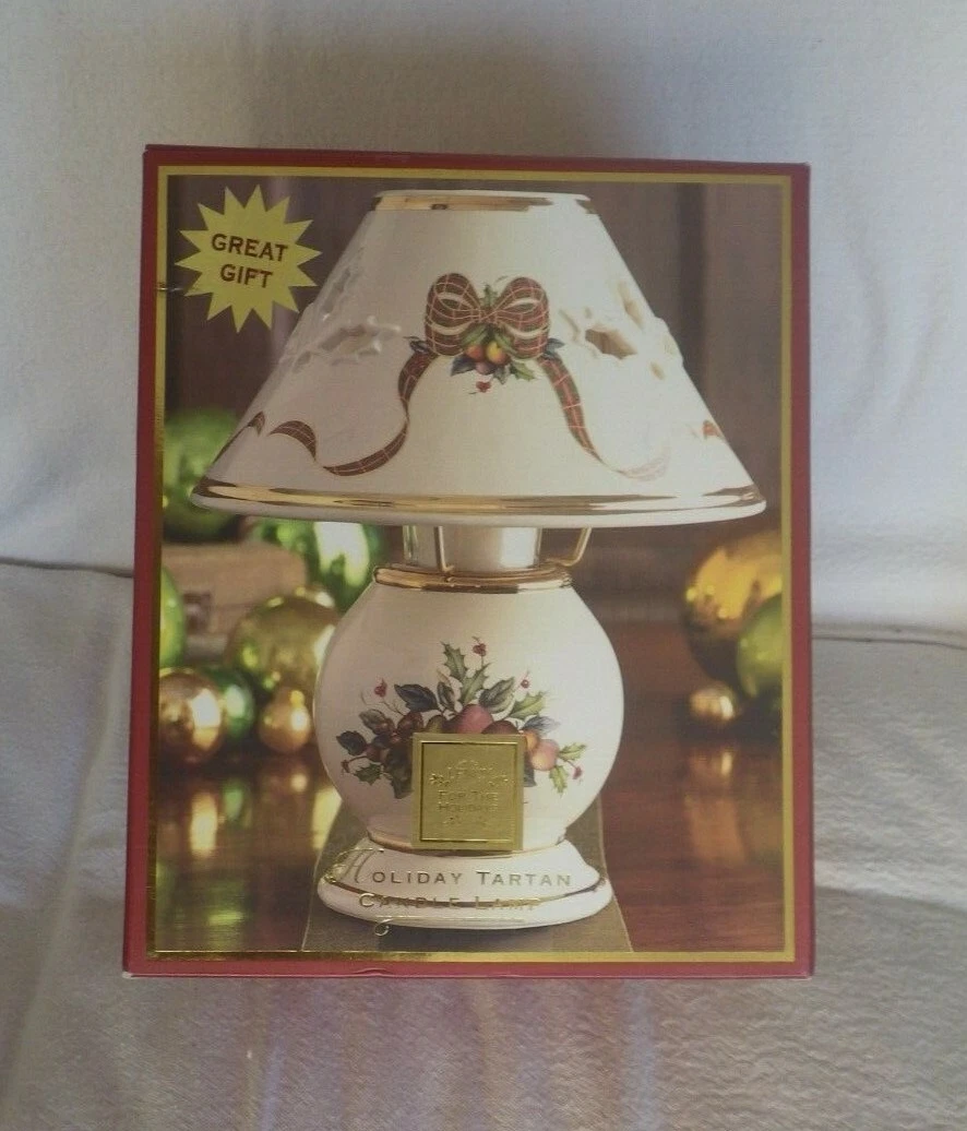 Lenox holiday outlet candlestick lamp