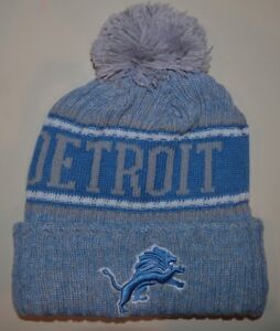 detroit lions winter hat