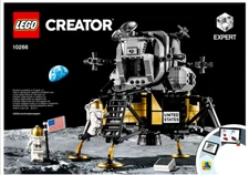 ⭐LEGO INSTRUCTIONS ONLY⭐  NASA Apollo II  Lunar Lander #10266 Creator Expert NEW