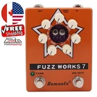 Demonfx Fuzz Works 7 Guitar Bass Effect Pedal Fuzz True Bypass Awesome Fuzz CA