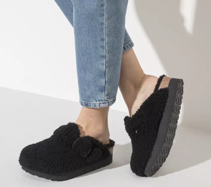 Boston big buckle shearling sales