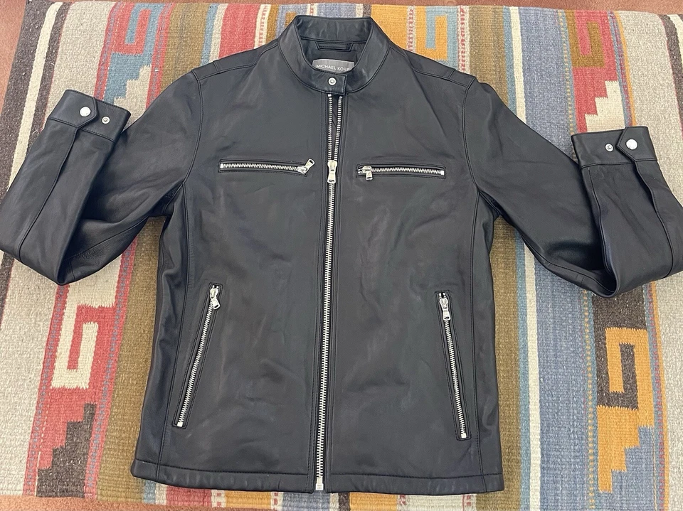 Chaqueta de cuero unisex Michael Kors TALLA: XS Foto 2 de 4