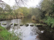 Photo 6x4 Stepping stones on Afon Henwy Golan Close to road to Brynkir Wo c2009