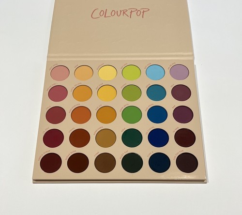Colourpop MATTE ABOUT HUE Eyeshadow Palette Rainbow Authentic New In Box - Picture 4 of 7