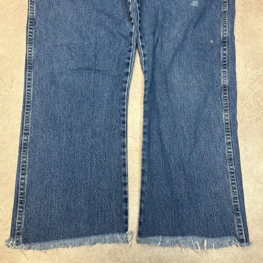 Dickies Jeans Mens 38” Baggy Regular Fit Denim Workwear Trousers, Blue image 3