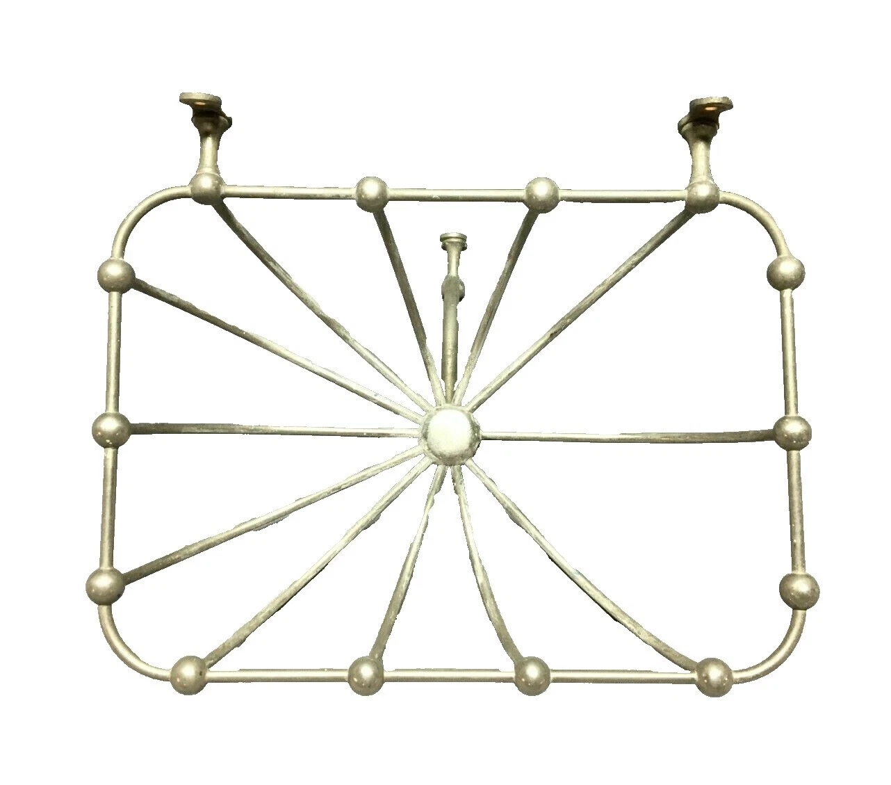 Níquel antiguo original década 1920s antigüedades arquitectónicas y para Jardín