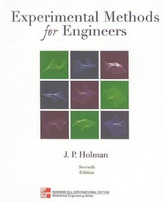 Experimental Methods for Engineers (McGraw-Hill Mechanical Engineering) - GOOD