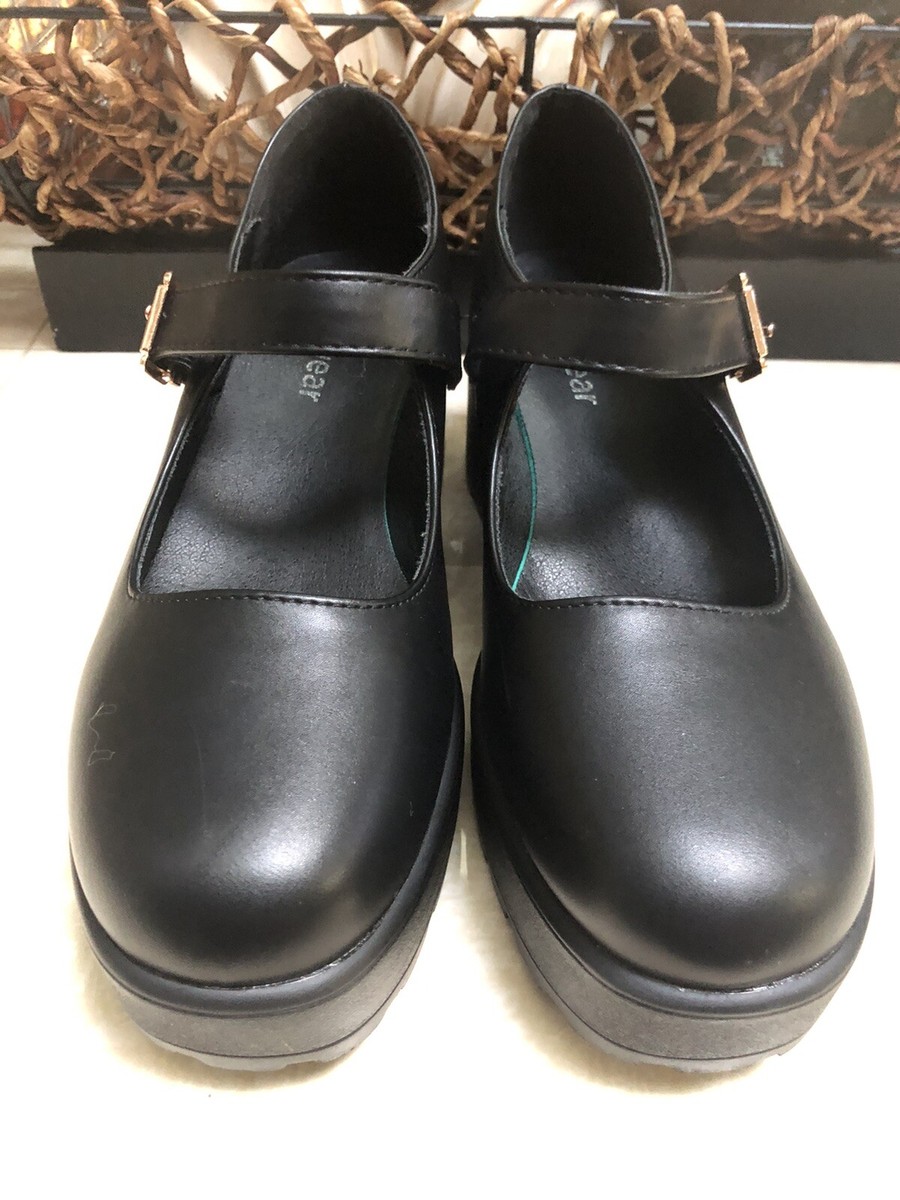 KOI Footwear Tira Platform Mary Janes Y2K Black EU 42 US 11