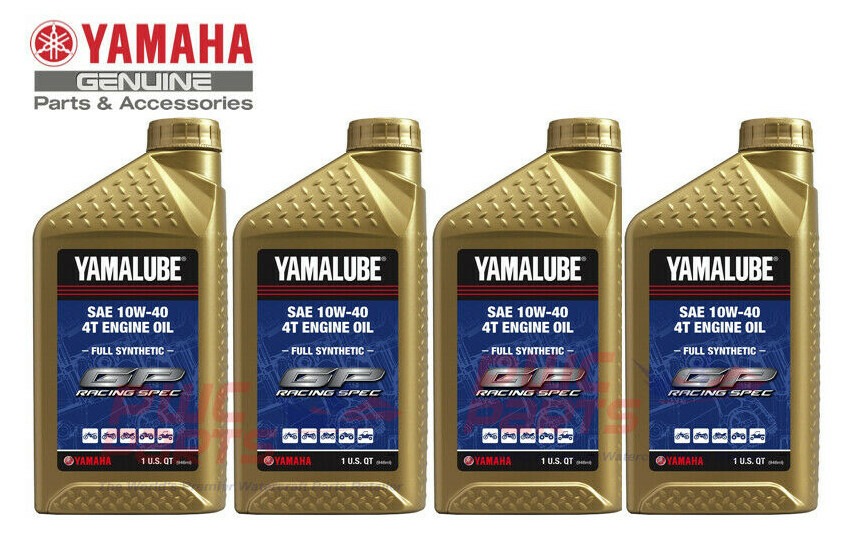 YAMALUBE Yamaha GP Race Spec 10W-40 Full Synthetic Oil RS4GP LUB