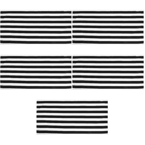 Set of 5 Strandtuch Badetuch Reisen Reisehandtuch Aus Mikrofaser - Bild 6 von 12