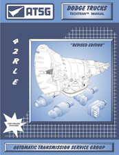 Dodge Trucks 42rle Transmission Service Rebuild Repair Manual