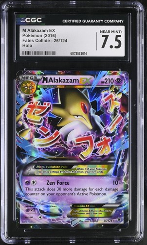 M Alakazam-EX graded CGC 7.5 for sale on eBay