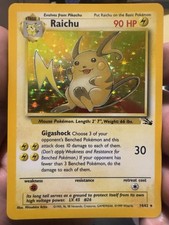 Raichu 14/62 Fossil Holo on eBay