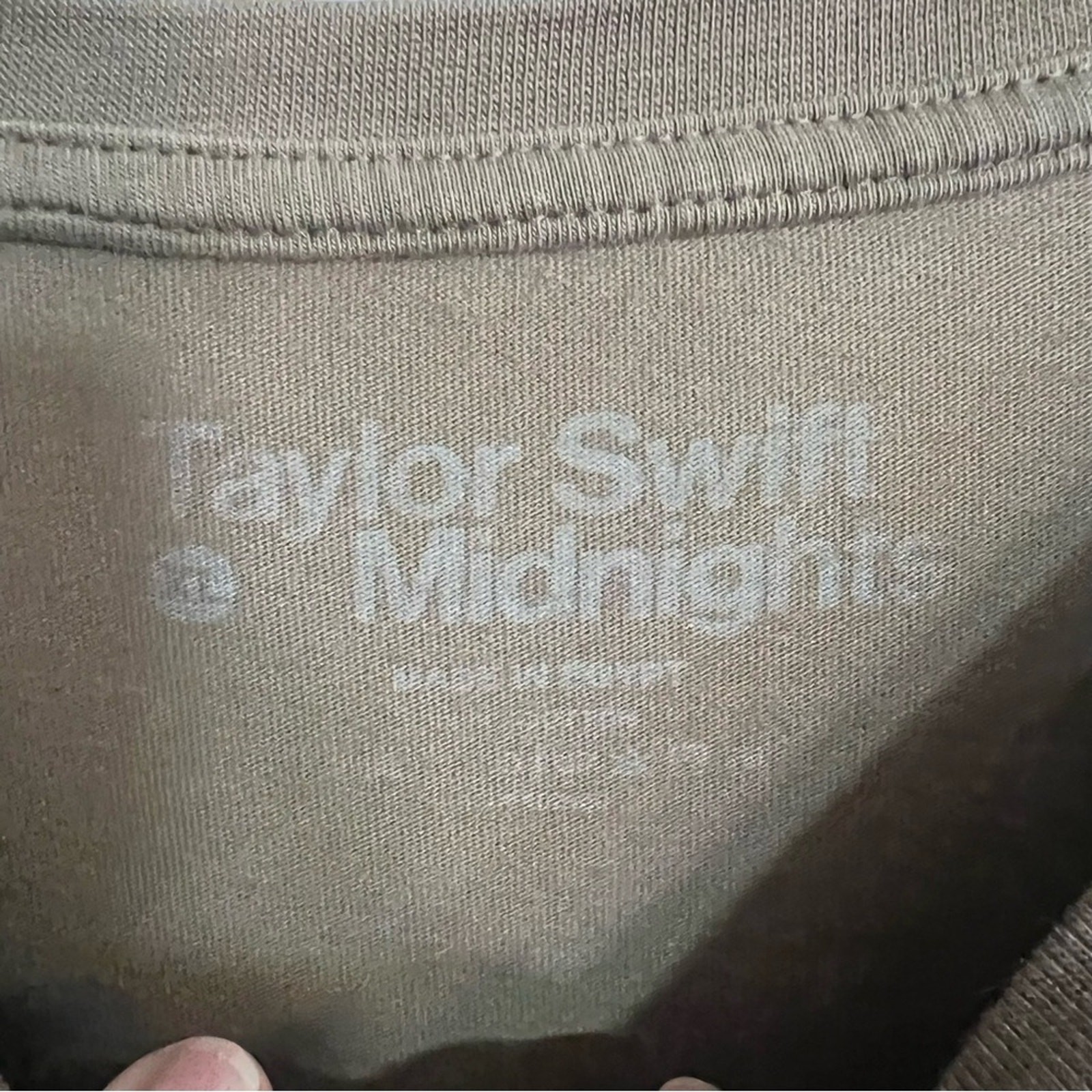 Taylor Swift Midnights Color Block Long Sleeve Pullover Size XL - Light Wear