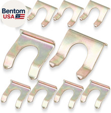 10pcs Brake Line Clips U Shape Metal Brake Line Clips Brake Line Retainer Brake