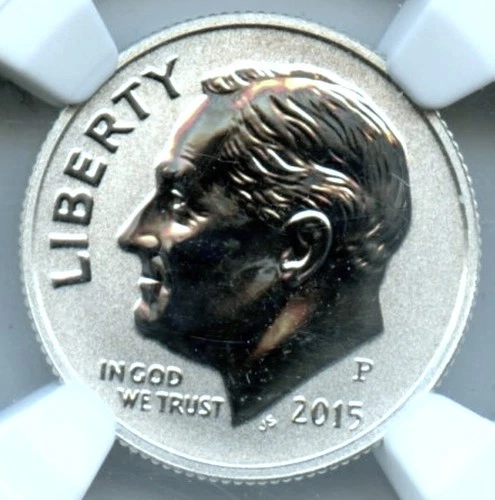 2015 March of Dimes Roosevelt Dime, NGC PF 70