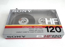 Sony HF 120 Cassette (1986) ***NEW*** Made In Japan