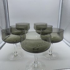 Vintage Noritake Pale Green Coupe Champagne G...