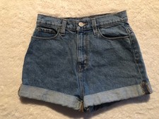 BDG from Urban Outfitters women's denim jean shorts 100 cotton Mom High Rise 25