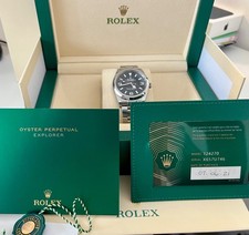 Rolex Explorer 124270, 2021, Full Set, excellent condition