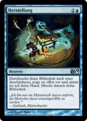 Herstellung / Fabricate  - MAGIC 2010 -  deutsch  (fine +)  **search Artifact**
