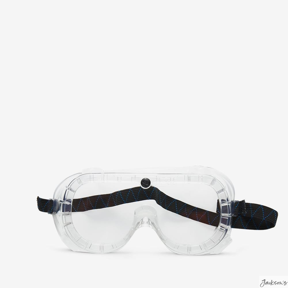 Safety Goggles Chemical Resistant Polycarbonate One Size Over Glasses Protection