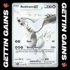 Reshiram ex #173 Prices | Pokemon White Flare | Pokemon Cards