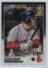 2015 Chrome Update Mega Box Future Stars Black Refractor 86/99 Brock Holt 1g3