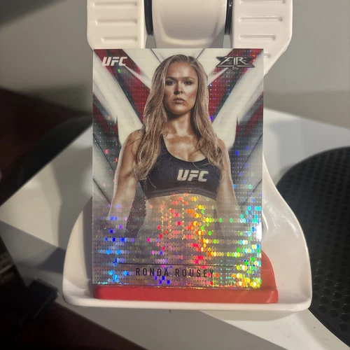RONDA “ROWDY” ROUSEY -2017 Topps Chrome UFC - Fire Refractor #UF-RR /50