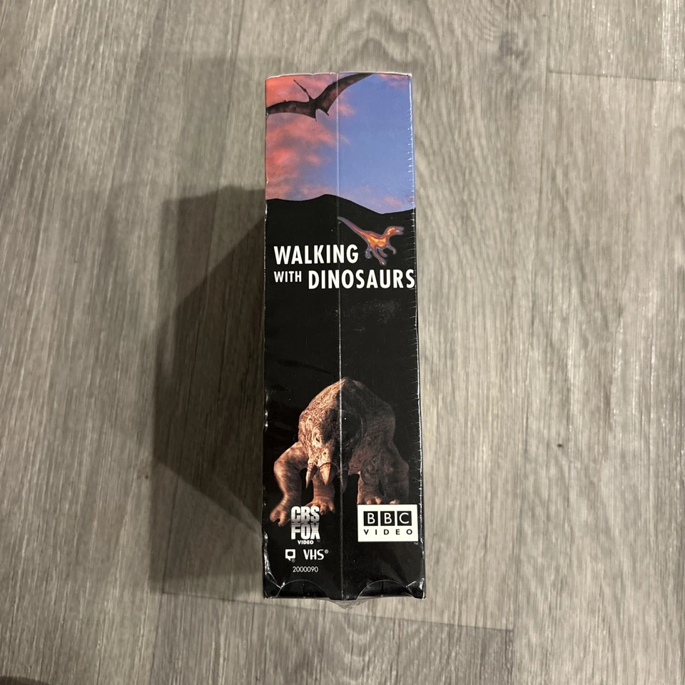 Walking with Dinosaurs VHS 2 Tape Set BBC Brand New Sealed With Rare WATERMARKS - Image 4 of 4