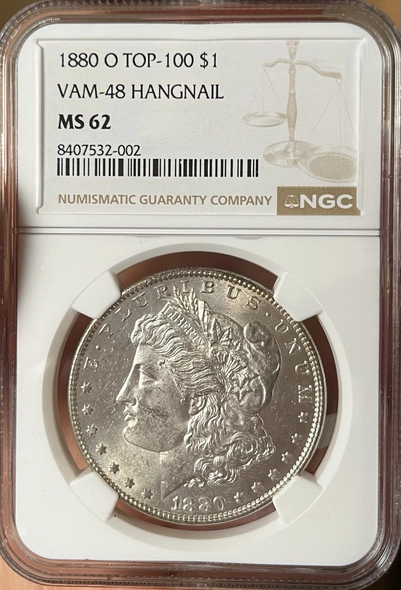 MS 62 Graded 1880 Year Morgan US Dollars (1878-1921) for sale | eBay