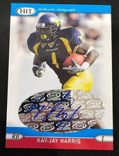 KAY-JAY HARRIS 2005 SAGE Hit Autographs #A25 Rookie Card RC AUTO West Virginia. rookie card picture