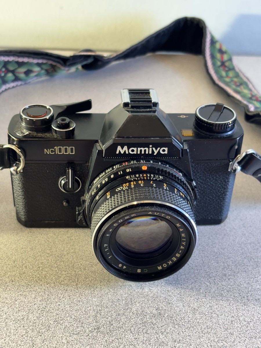 Mamiya NC1000S SLR Film Camera Sekor CS 50mm F/1.7 Standard