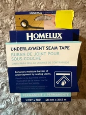 UNDERLAYMENT SEAM TAPE MOISTURE RESISTANT 1-7/8" X 100'