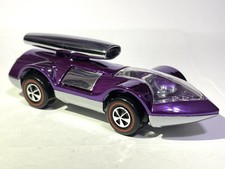 🔥 Custom Made HOT WHEELS Rocket 🚀 By Baby Spectraflame Redline Purple Diecast