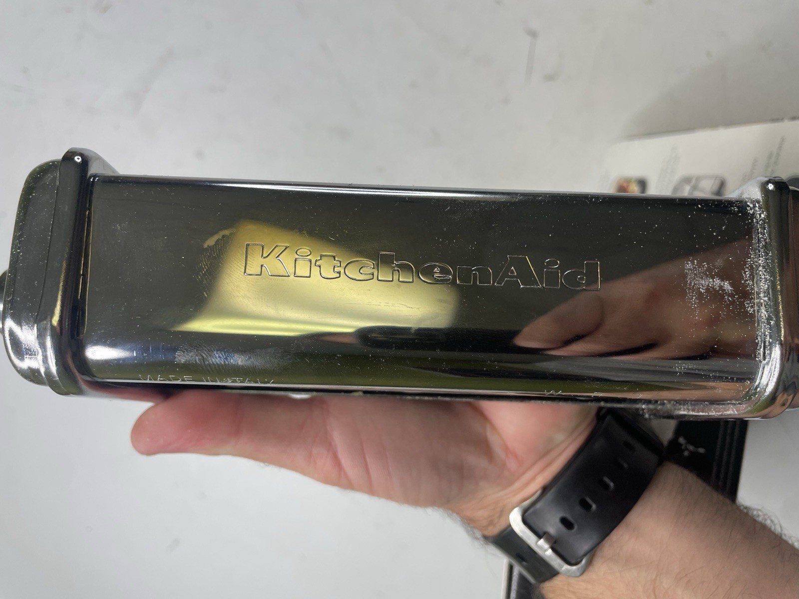 Kitchen 3-Piece Pasta Roller and Cutter Set for KitchenAid Stand