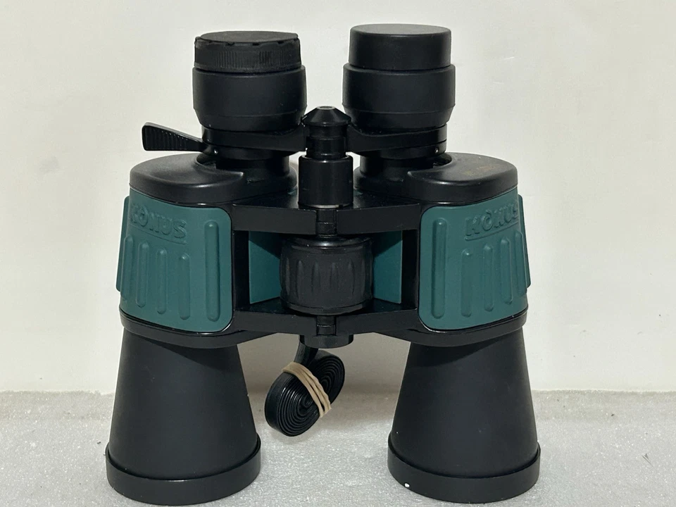 Vintage Konus Binoculars Giant Zoom 8X24X50 Sport Green With Pouch Firm Plastic - Image 3 of 4