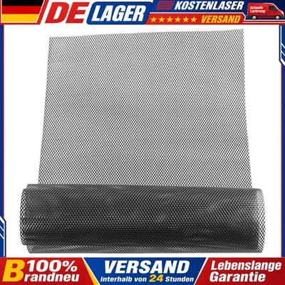 Racing Car Grille Mesh 100x33cm Aluminium Universal Kühlergrill Netz Schwarz