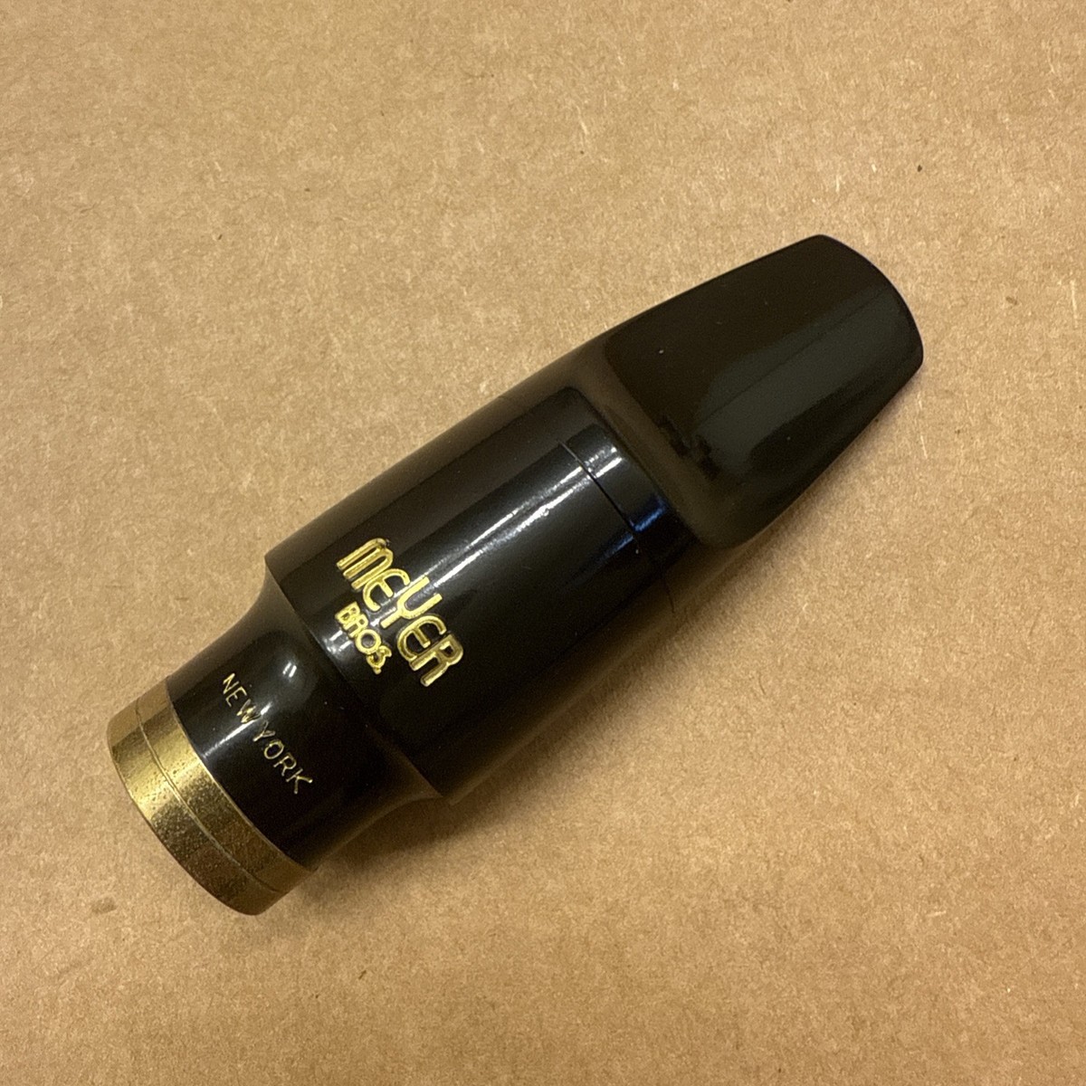 Meyer Bros. New York Connoisseur 8M Eb Alto Saxophone Mouthpiece