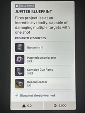 🎮 ARC RAIDERS - JUPITER  BLUEPRINT - ALL PLATFORMS